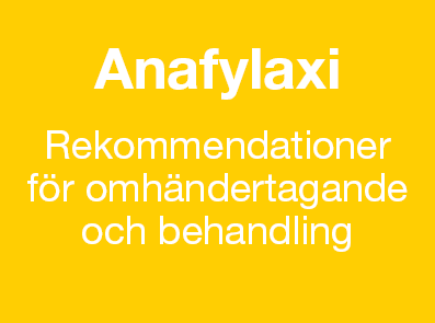 Riktlinjer för anafylaxi