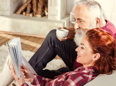 doctor in his office smiling at patient