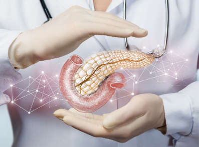 Pankreasenzymersättningsterapi (Pancreatic enzyme replacement therapy, PERT) är behandlingen vid exokrin pankreasinsufficiens (EPI).